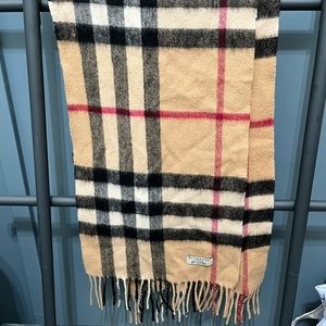 Authentic Burberry cashmere scarf